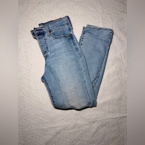 Levi's Women's Light Blue Straight Leg Jeans